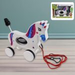 Pull Along Toy Unicorn | Pull String Toys for Babies