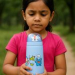 Double Wall Cartoon Glass Water Bottle 350Ml (1 Pc) - Image 7