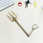 Aquaman Metal Keychain - Durable Stainless Steel Design (1 Pc) - Image 3