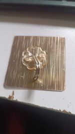 Adhesive Heavy-Duty Hooks for Kitchen and Bathroom (1 Pc / 6×6 Cm) - Image 9