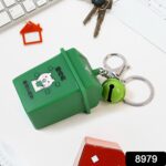 Trash Can Keychain Recycle Can Keyring Novelty Keychain Garbage Classification keyholder for and Adults - Image 2