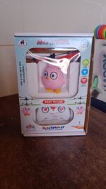 Electroplay Flying Bird RC Toy with LED & Remote Control – Pink Owl Design (1 Set) - Image 7