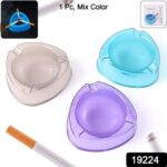 Oblivion Transparent Plastic Ashtray (Mix Color & 1 Pc) - Image 2