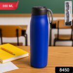 550ml Leak-Proof Stainless Steel Double Wall Vacuum Insulated Water Bottle (1 Pc) - Image 2