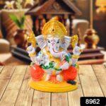 Lord Ganesha Idol / Ganpati Statue / Ganpatii Bappa Showpiece for Gifts (1 Pc) - Image 2