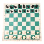 Small Premium Portable Chess Set Plastic Chess Pieces (1 Set) - Image 5