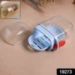 Multifunctional Soap Box with Drain Tray and Lock Clip, Sabudani (1 Pc) - Image 2