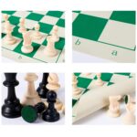 Small Premium Portable Chess Set Plastic Chess Pieces (1 Set) - Image 3
