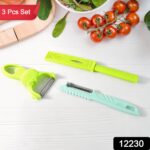 Kitchen Vegetable Peelers (3 Pc Set) - Image 2