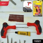 4 in 1 Universal Tubeless Tyre Puncture Repair Kit Tool Set - Image 2