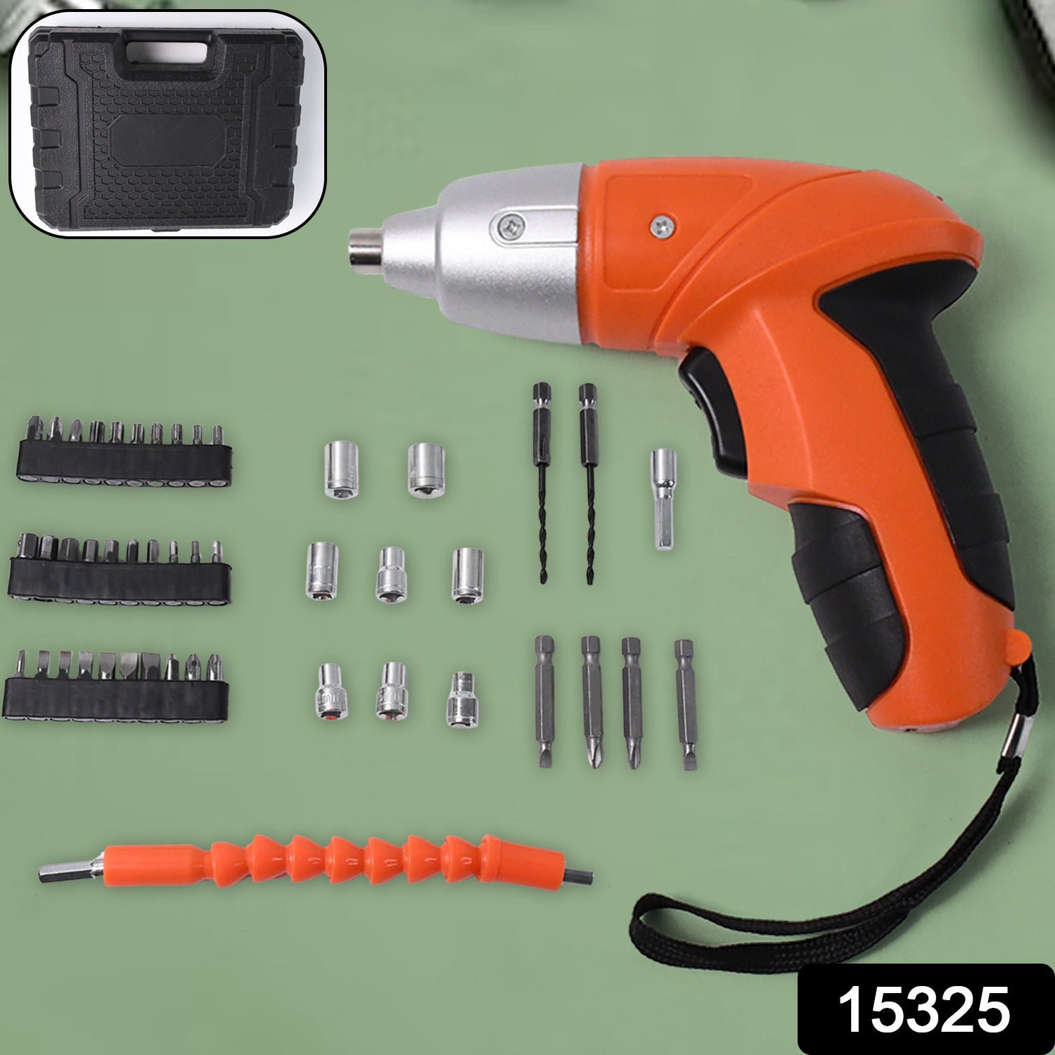 139_1e5280f2-dcc0-4d4b-aaca-d045f8bb6e29 Portable Electric Screwdriver Set with 45 Bits (1 Set) - Image 1