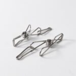 Stainless Steel Clothes pegs with One Rope - Image 3