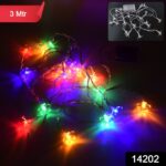 3 Meter Battery Operated Decorative LED Flower String Lights - Image 2