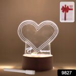 Creative Visualization Lamp 3D Acrylic Decorative Lamp With Pen - Image 2