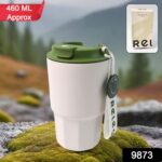 Thermos Cup Stainless Steel Cold Coffee Cup (460Ml Approx) - Image 2