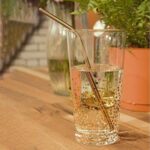 Reusable Stainless Steel Straw with cleaning Brush (5 Pcs Set) - Image 3