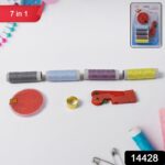7 in 1 Multipurpose Tailoring Sewing Accessories Kit (1 Set) - Image 2
