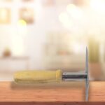 Kitchen Tools Wooden Handle Square Stainless Steel Potato Masher (1 Pc) - Image 6