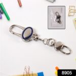 Metal Retractable Key Chain Recoil Keyring Heavy Duty Wire Rope - Image 2