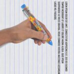 Kids 10-in-1 Colour Pens Ballpoint Pen Set for Kids (1 Pc) - Image 6