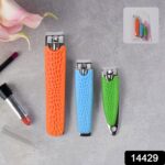 3 in 1 Nail Clipper Set, Compact Nail Cutter Big Size and Small Sizes - Image 2