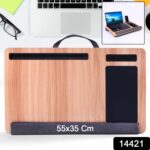 Portable Laptop Table with Mouse Pad (55×35 Cm / 1 Pc) - Image 2