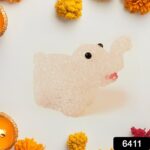 Dog Elephant Crystal LED Night Light Lamp – Cute Glowing Decorative Light (1 Pc) - Image 2