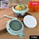 Ganesh Tiara 400ml Stainless Steel Insulated Lunch Box with Leakproof Lid & Folding Spoon - Image 2