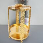 Multipurpose Golden Metal Candle Stand showpiece (1 Pc) - Image 6