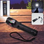 Led Torch High Lumens Fast Charging Flashlight / Torch with Far & Near Zoom (1 Pc)