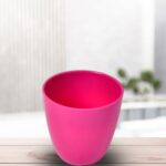 Plastic Flower Valencia (Pot) Home and Outdoor (1 Pc/Mix Colour) - Image 7
