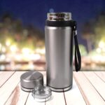 Double-Wall Stainless Steel Vacuum Insulated Bottle (1000ml Approx) - Image 4