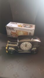 Car Model Clocks, Pen Holder Function ABS Material Alarm Clock for Office Desk for Bedroom - Image 7