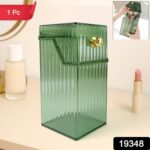 Square Plastic Storage Box with Flip Lid (1 Pc) - Image 2