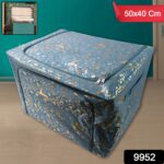 Zippered Closet Storage Box with Lid, With Window (50×40 Cm / 1 Pc) - Image 2