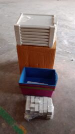 6-Layer Multi-Colored Plastic Storage Drawer Cabinet - Image 7