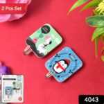 Multipurpose Strong Cartoon Hook Self-Adhesive hooks (2 Pc Set) - Image 2