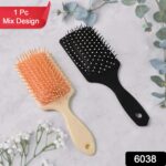 Massage Comb, Massage Hair Brush  (1 Pc / Mix Design), Hair accessories - Image 2