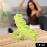 Hair Clamp Grip, Simple Matte Hair Barrette Clamp Charming Decoration Hair Fixation Decorative for Face Washing, Hair accessories - Image 2