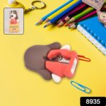 Cartoon 2 in 1 Cute Eraser with Pencil Sharpener (1 Pc / Mix Design) - Image 2