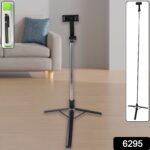 Selfie Stick with Tripod Stand (1 Pc / 160 Cm Long Approx) - Image 2