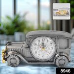 Car Model Clocks, Pen Holder Function ABS Material Alarm Clock for Office Desk for Bedroom - Image 2