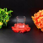 6pc Transparent Diamond Medium Serving Glass Set, Glass Set for Water, Juice etc - Image 4