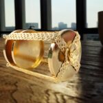 Multipurpose Golden Metal Candle Stand showpiece (1 Pc) - Image 3