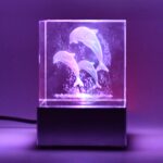 3D Mix Design LED Light Base With Speaker (1 Pc / B Grade) - Image 6