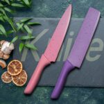 Corrugated 6Pc Kitchen Knife Set Professional Box Knife Set 6 Piece Forged Kitchen Knives with Box. - Image 3