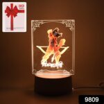 Beautiful 3D Lord Shree Ram Frame with soft white light (1 Pc) - Image 2