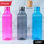 Transparent Fridge Water Bottles (3 Pc) - Image 2