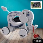 Pull Along Toddler Toy, Pull Along Toy with Attractive Design (Elephant) - Image 2