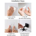 Rotatable hooks for hanging 360 (1 Pc / Black) - Image 3